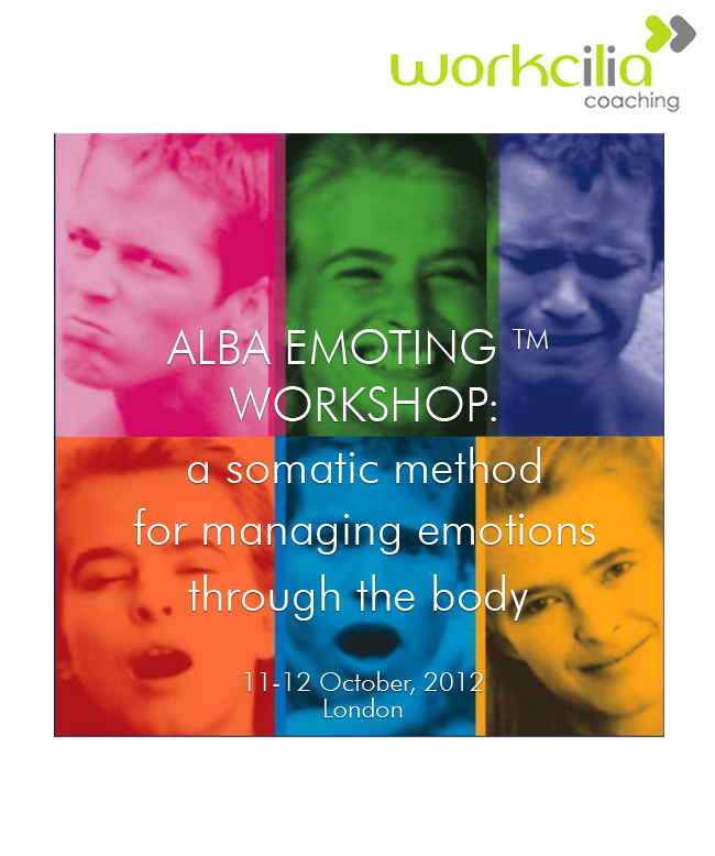 ALBA EMOTINGTM WORKSHOP: a somatic method for managing emotions through the body.